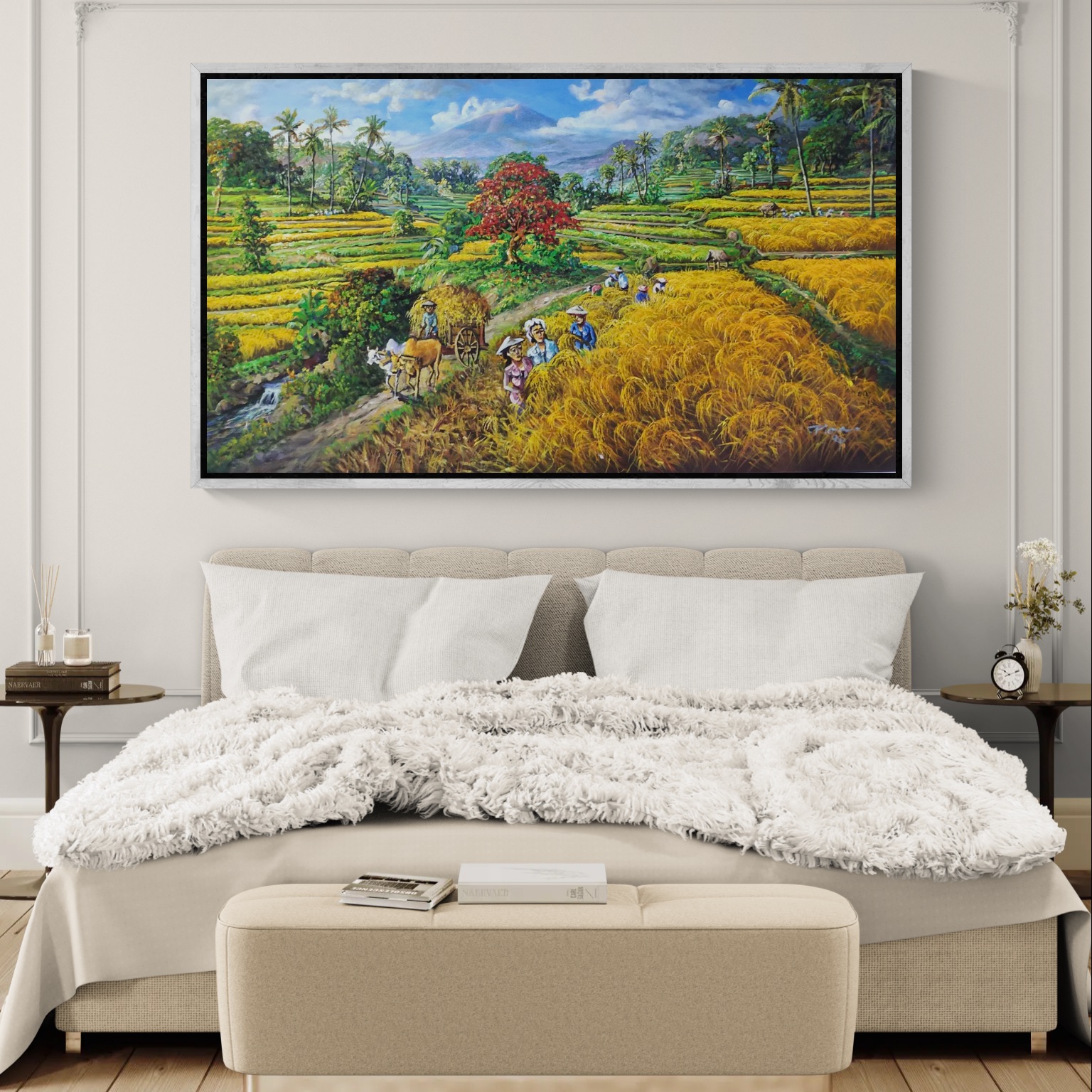 Harvest Path Through the Golden Fields image 2